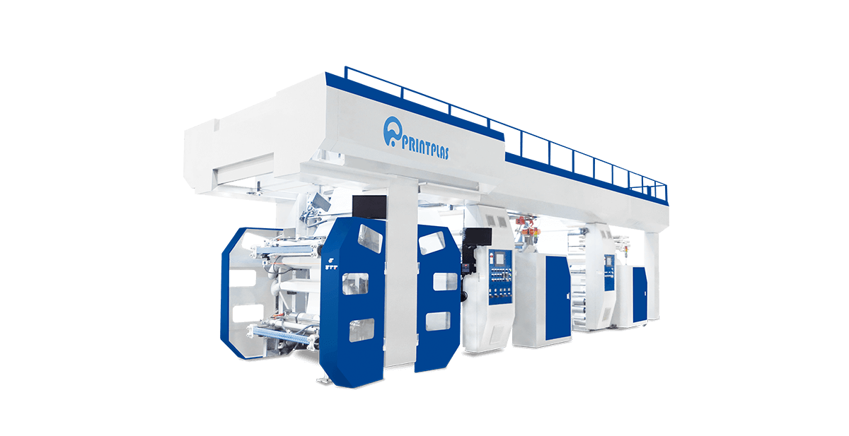 4/6 Color High-Speed Stack Flexographic Printing Machine for Paper PrintingPKF-4HS Series